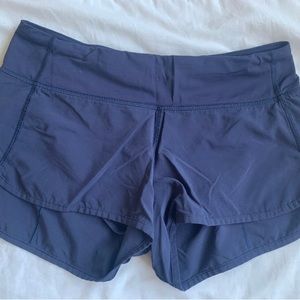 Navy Lululemon Shorts